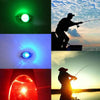 3.8G LED Underwater Lure Fish Tool Glowing Metal Fish Bait(Red)