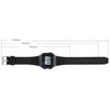 SKMEI 1698 50m Waterproof Multifunctional Sports Square Pin Buckle Luminous Digital Watch(Black Black)