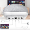 MECOOL KA1 Smart TV Speaker Android 11 TV Box with Remote Control, Amlogic S905X4 Quad Core Cortex-A55, 4GB+32GB, Dual-Band / Bluetooth / Ethernet / DVB-T/T2 / DVB-C(EU Plug)
