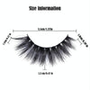7pairs /Box Faux Mink False Eyelashes C-Curved Elongated Eyelashes FX-S225