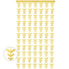 Halloween Decorative Bat String Flag Door Curtain Party Scene Layout Props(Gold)