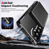For Samsung Galaxy S24+ 5G Horizontal Flip Card Bag Holder Leather Phone Case(Black)