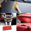 Car Decorative 3D Carbon Fiber PVC Sticker, Size: 127cm x 50cm(Red)