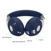 For Beats Studio Pro Headphones Silicone Cover Ear Cushion(Beige)