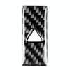 Car Carbon Fiber Warning Light Decorative Sticker for Mazda CX-5 2017-2018, Left and Right Drive Universal