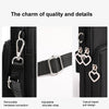 Crossbody Mobile Phone Bag Vertical Wallet Wrist Pouch With Arm Band for Women, Style: Black