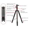 TRIOPO 888 Adjustable Portable Carbon Fiber Tripod with Q-2 Ball Head for SLR Camera, Pipe diameter: 28cm