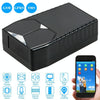 GSM GPRS GPS Positioning Tracker Real Time Positioning SMS APP Tracking Sound Alarm Monitoring for iOS Android(Black)