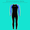 SLINX 1707 Lycra Quick-drying Long-sleeved Sunscreen Full Body Diving Wetsuit for Men, Size: XXXL