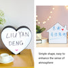 HS-20001 LED Letter Birthday Decoration Handwriting Erasable Message Light Box(House)
