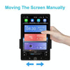 10.4 Inch MP5 Single Butt Vertical Screen Manual Rotation Android Navigation With Wireless Carplay Backup Camera(Standard)