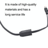 BNC Male to 2x Female Splitter Cable, 0.42m, Black