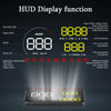 5.5" OBD2 HUD Head-Up Display, Car Speedometer, Blue - Universal