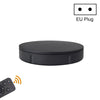 30cm Remote Control Speed Electric Turntable Sample Display Stand, Specification:EU Plug(Black)