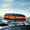 15 Cubic Feet Waterproof Car Roof Storage Luggage Bag(Black)