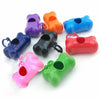 Dog Poop Bag Dispenser & Bags (Red) | Lead Clip | Eco-Friendly