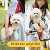 DONO Pet Carrier Backpack, Small, Yellow/White - Breathable Dog Cat Carrier Bag