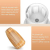 STB-103 Atmosphere Colorful Light Humidifier Aroma Diffuser(Light Wooden Grain)