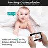 4.3" Colour Video Baby Monitor with Night Vision (EU Plug)