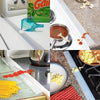 2 PCS 25 inches Gas Stove Slit Strip Antifouling Dustproof Waterproof Kitchen Sealing Strip(Transparent)