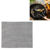 Non-Stick Grid Sheet Teflon Barbecue Mat Grill Grid Mat, Size:33x40 cm(Black)