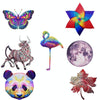 Irregular Wooden Animal Alien Puzzle High-Difficulty Three-Dimensional Puzzle Toy(Panda)