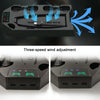 For PS5 DE/UHD 2 In 1 Handheld Console Cooling Stand Fan Base(Black)