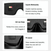 For DJI Goggles 2 / Avata Goggles STARTRC PU Dustproof Memory Card Storage Holder Lens Cover Antenna Storage Cover(Black)
