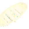 666 Household Stimulating And Kneading Foot Acupuncture Point Roller Type Foot Massager(White)