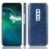 For Vivo V17 Pro Shockproof Litchi Texture PC + PU Case(Blue)