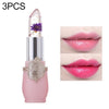 Transparent Changed Color Moisturizer Jelly Flower Long-lasting Lipbalm(purple)