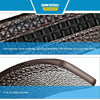 Men Casual Cow Leather Belt Waistband with Buckle Head, Length: 110cm(Brown)