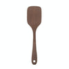 Long Handle Unpainted Chicken Wings Wooden Spatula Kitchen Utensils, Style:Square Curved Spade