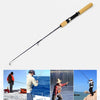 35cm Portable Ice Fishing Rod Shrimp Rod Lure Rod Fishing Gear Fittings , Extension Length :100cm