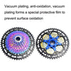 VG Sports Split Mountain Bike Lightweight Cassette Flywheel, Style:10 Speed 42T