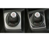 Car Carbon Fiber Manual Gear Decorative Sticker for Honda Civic 8th Generation 2006-2011, Right Drive