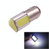 1157 4.5W 240LM White Light 4 LED COB Car Brake Light Steering Light Bulb, DC 12-24V