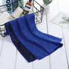Absorbent Polyester Quick-drying Breathable Cold-skinned Fitness Sports Portable Towel, Package:30x100 Clasp Cup(Dark Blue)