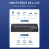 4 in 1 Out HDMI Quad Multi-viewer with Seamless Switcher, AU Plug