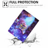 For Samsung Galaxy Tab A8 10.5 2021 Electric Pressed TPU Leather Tablet Case(Star Cat)