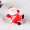 4pcs Christmas Micro Landscape Decorations Resin Craft Gifts Home Decoration Ornaments, Spec: Santa No. 10