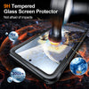For Samsung Galaxy S25+ 5G Tempered Glass MagSafe Phone Case(Black)