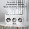 USB Plug-In Car Window Exhaust Fan Car Air Circulation Cooling Ventilation Fan, Color: Solar White