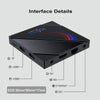 H96 Max 6K Ultra HD Smart TV Box with Remote Controller, Android 10.0, Allwinner H616 Quad Core ARM Cortex-A53, 4GB+32GB, Support TF Card / USBx2 / AV / HDMI / WIFI, AU Plug