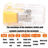 10 PCS  VSE-102A Wire Connector Terminal 1-2.5 Square Hard Wire Terminal