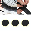 Manual Mini Portable Bicycle Aluminum Alloy Pump+ Glue-free Tire Patch + Fish-shaped Tire Lever (Red)