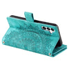 For Samsung Galaxy A36 Multi-Card Totem Zipper Leather Phone Case(Green)