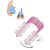 3pcs U Shaped Plastic Higher Bridge Nose Up Clip for Girls Ladies Women(Magenta)