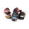 YANG GUAN Eagle Pattern Embroidered Washed Baseball Cap Sun Protection Cap, Size: 54cm(Black)