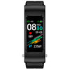 K60 1.08 inch Silicone Band Earphone Detachable Life Waterproof Smart Watch Support Bluetooth Call(Black)
